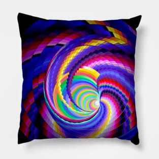 Magic spiral. Pillow