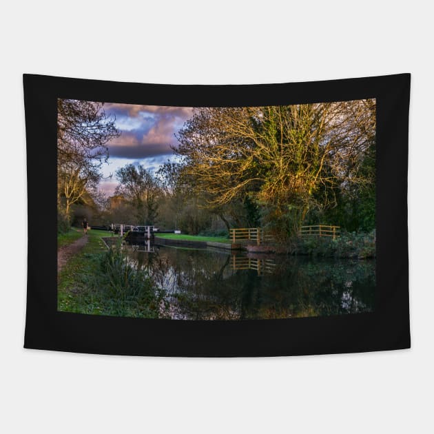 Autumn Reflections On The Kennet Tapestry by IanWL