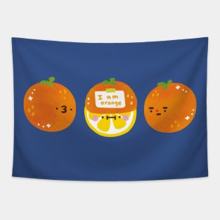 Orange Impostor Tapestry