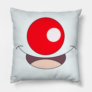 Clown mouth mask Pillow