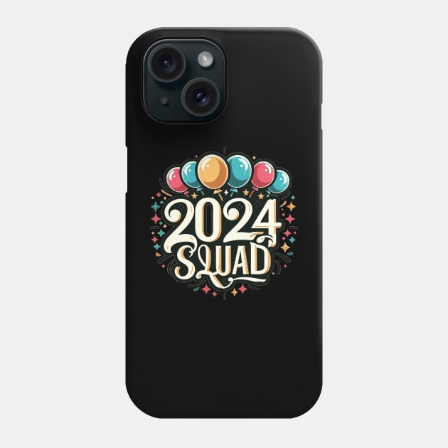 New Year 2024 Squad Phone Case by Praiseworthy Essentials