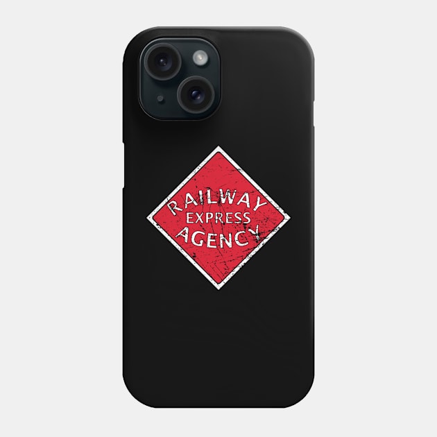 Distressed Railway Express Agency Phone Case by Railway Tees For All