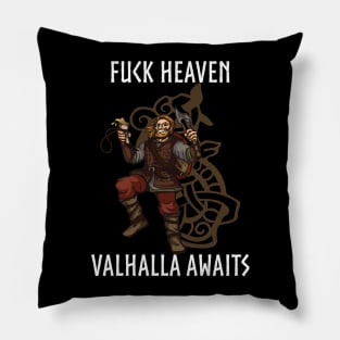 Valhalla Norse Mythology Pillow