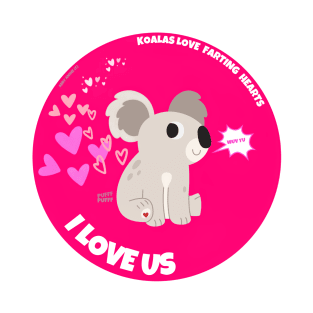 Anime Cute Loving Koala By Abby Anime (c) T-Shirt