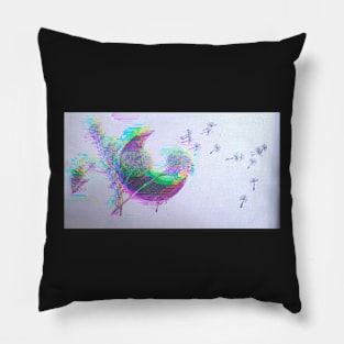 Glitchy Witchy Pillow