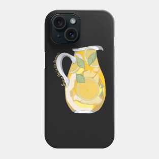 Sweet tea in the summer- seven lyric Phone Case