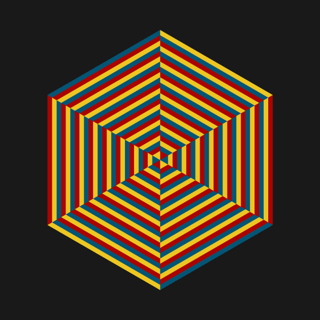 Split Primary Hex by n23tees