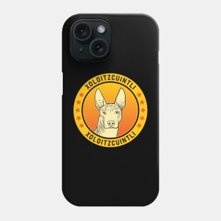 Xoloitzcuintli Dog Portrait Phone Case