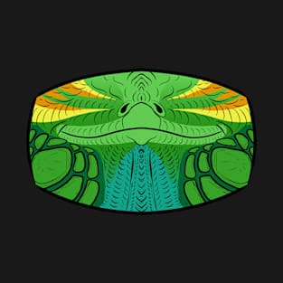 Green Iguana Mask T-Shirt