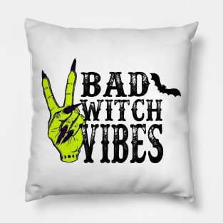 Bad Witch Vibes - Halloween Pillow