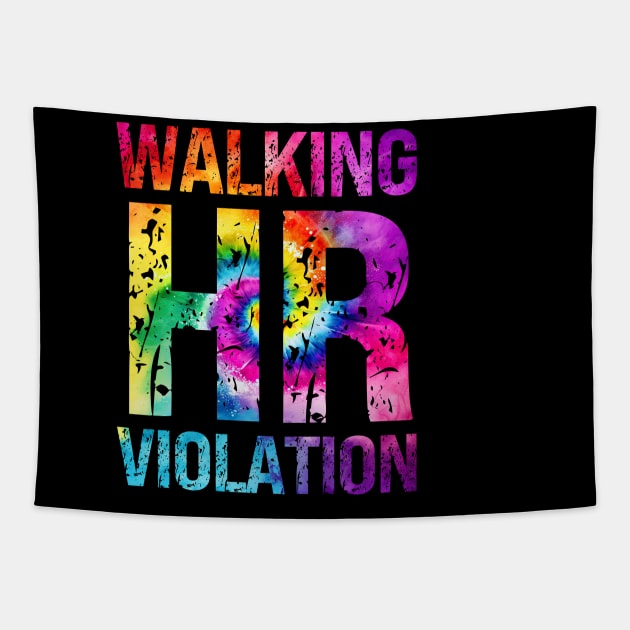 Walking HR Violation Tapestry by Xtian Dela ✅