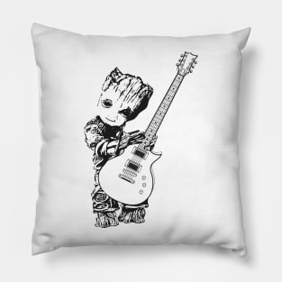 Baby Groot guitar electric Pillow