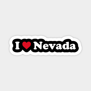 I ❤️ Nevada Magnet