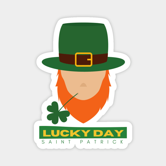 Saint Patrick Day Magnet by François Belchior