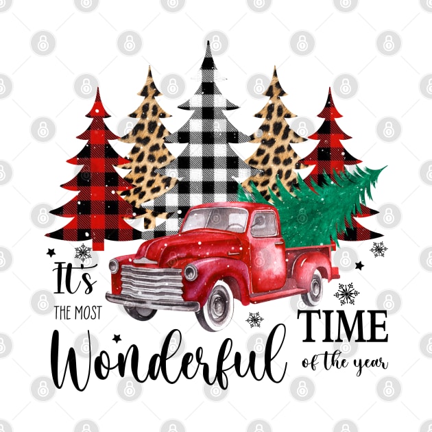 It's the most wonderful time of the year; old truck; pick up truck; pine trees; Xmas; Christmas; tree; trees; snow; snowflakes; chevy; beautiful; by Be my good time