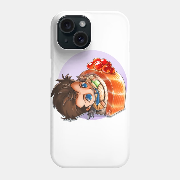 Castiel Sushi 2 Phone Case by GioGui