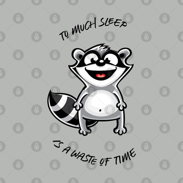 funny racoon by big_owl