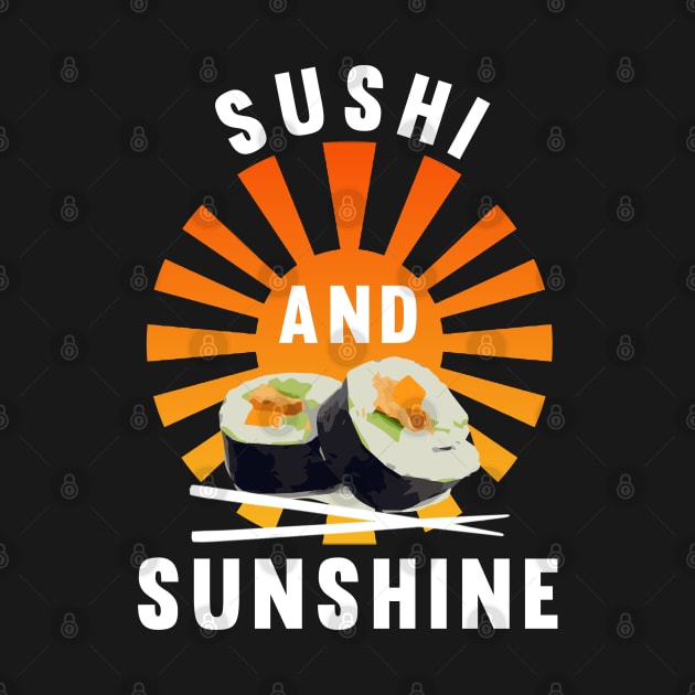 Sushi and Sunshine Sunset Beach - Summer Food by dnlribeiro88