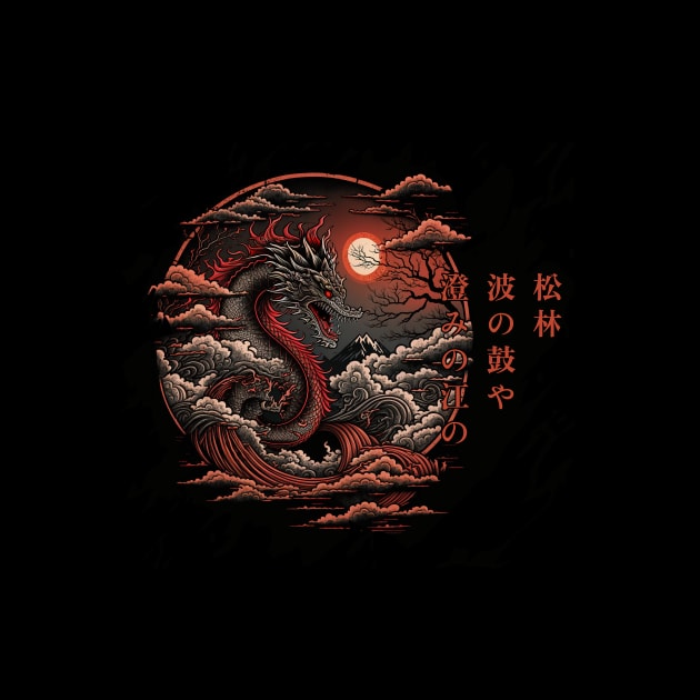 Japanese dragon by Glouse