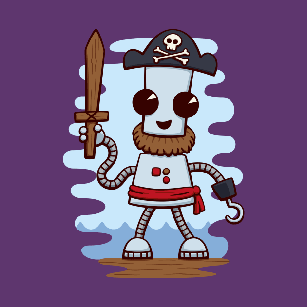 Pirate Ned by DoodleDojo