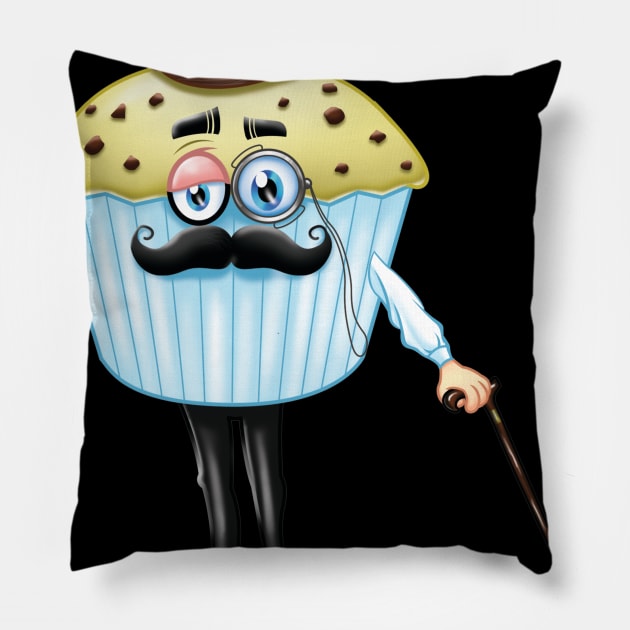 English Muffin Pillow by Pigeon585