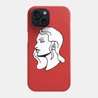 A Woman's Portrait Phone Case