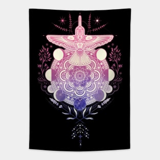 Hummingbird Mandala Tapestry