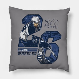 Blake Wheeler Winnipeg Offset Pillow