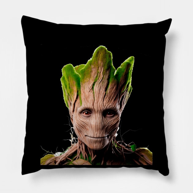 Groot Pillow by Genuine Vintage