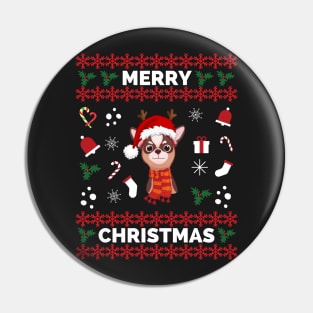 Chihuahua Funny Holiday Christmas - Chihuahua Funny Holiday Christmas Celebration - Chihuahua Lover Gifts Pin