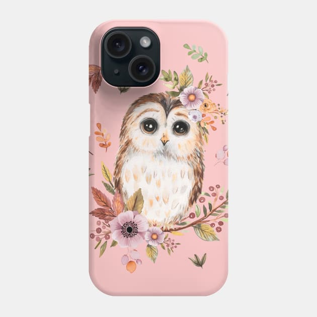 Love Owl Phone Case by ninoladesign