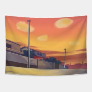 Japan Street 2 Tapestry