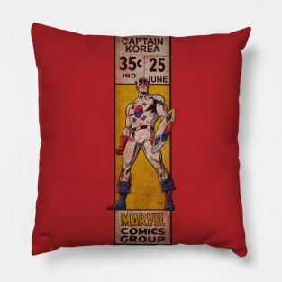 Captain Korea corner box Pillow