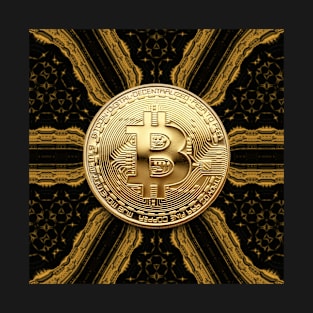 Bitcoin Gold Cryptocurrency Digital Assets T-Shirt