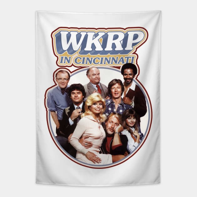 Join the Cast of WKRP in Cincinatti! Tapestry by Xanaduriffic