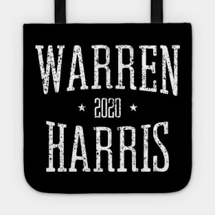 Elizabeth Warren and Kamala Harris on the one ticket? Dare to dream, Warren 2020, Harris 2020 Tote