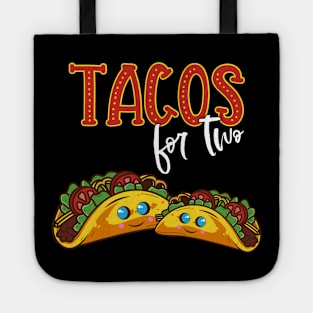 Tacos for two - Tacos For Two Pregnancy Announcement Maternity Tote