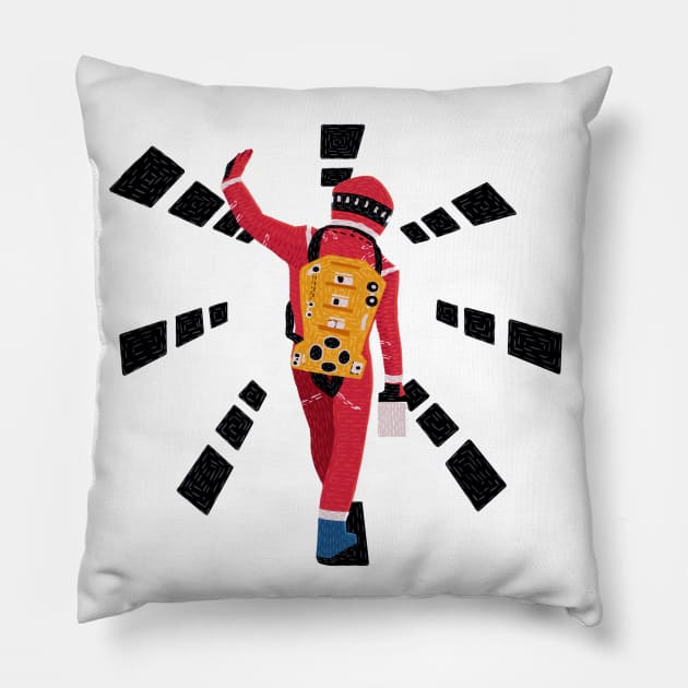 2001 a Space Odyssey Pillow by Artistale