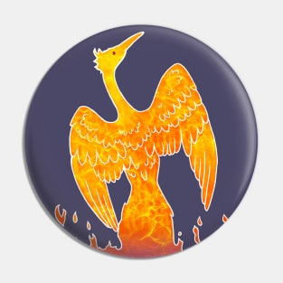 Phoenix Fire & Ice Pin