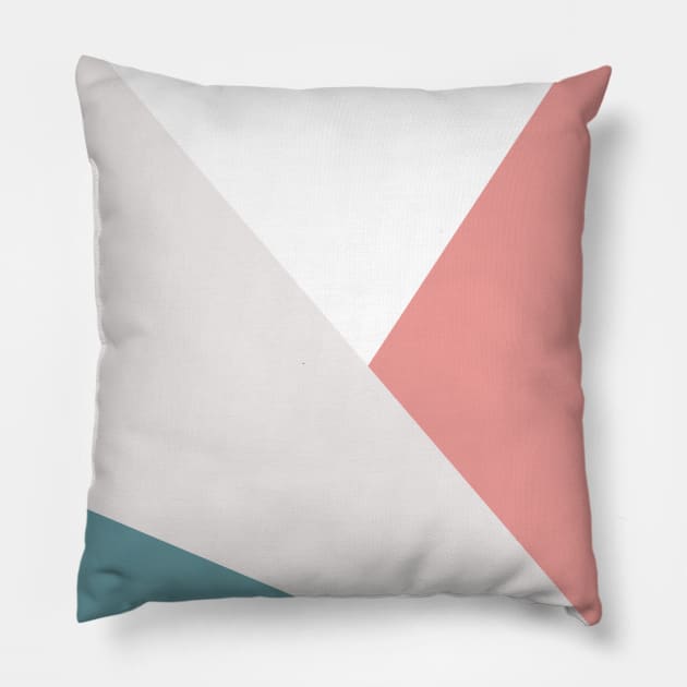 Abstract future triangle Pillow by pepques