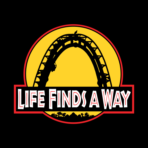 Life Finds a Way Osprey Coaster by GoAwayGreen