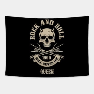 Never Die Queen Tapestry