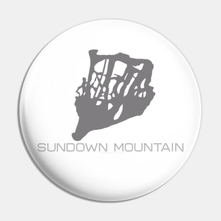 Sundown Mountain Resort 3D Pin