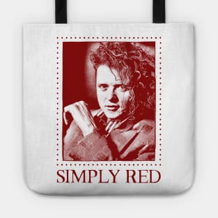 Simply Red - Retro Fan Art Tote