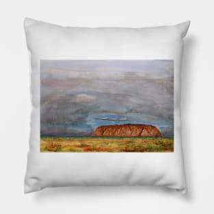 Uluru – Watercolour Pillow