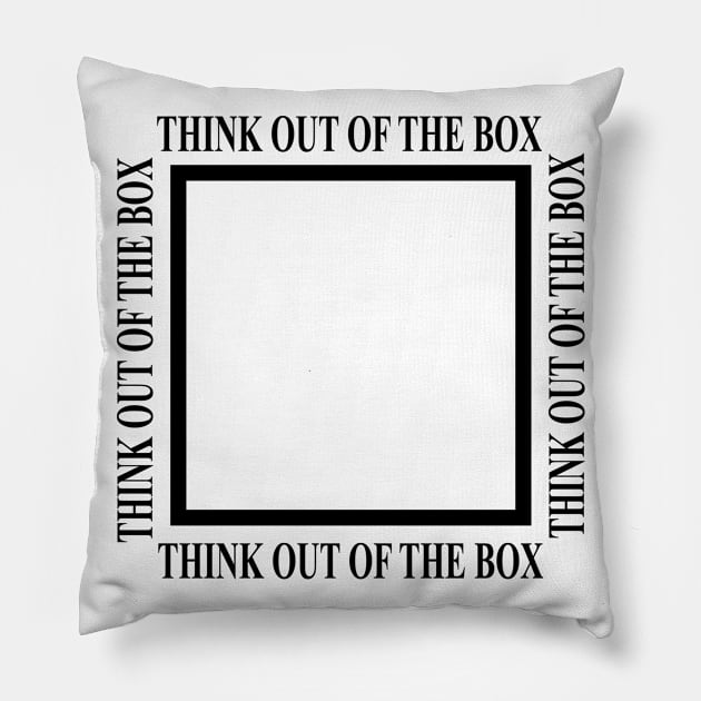 Hard thinker Pillow by artquarium