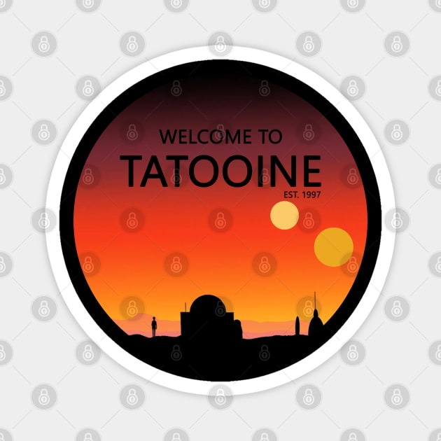 Tatooine Magnet by valentinahramov