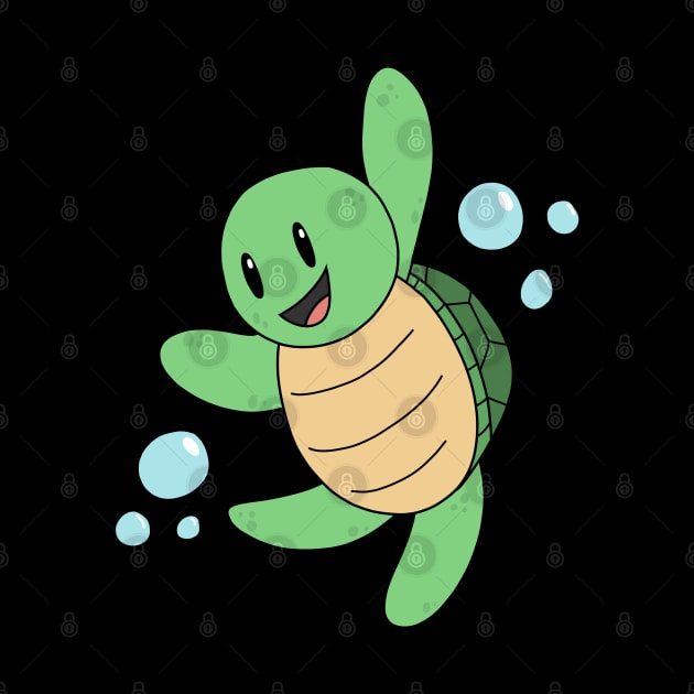 Friendly Sea Turtle Says Hi by pako-valor