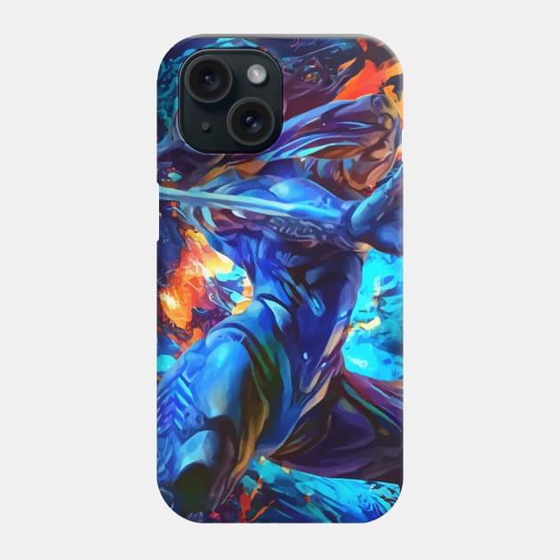 Blue Angel Phone Case by hustlart