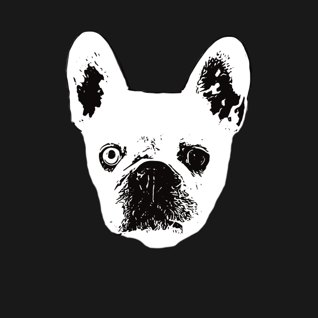 French Bulldog Face by DoggyStyles